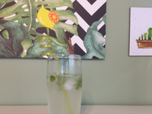 Limonada com hortelã