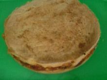 Bolo salgado de liquidificador para o lanche