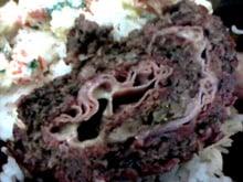 Rocambole de carne simples