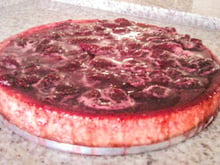 Cheesecake de Morango sem Cream Cheese