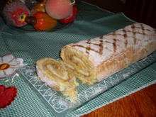 Rocambole de banana