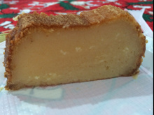 Bolo pudim de cupuaçu