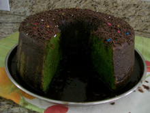 Bolo de espinafre