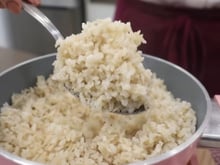 Isamara Amâncio, confeiteira: "O segredo simples do arroz integral da minha mãe. Com essa dica ele cozinha rápido e fica bem macio"