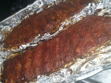 Costelinha ao molho barbecue (Outback )