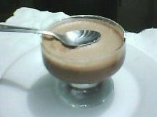 Gelatina de chocolate