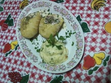 Batatas Recheadas com Frios