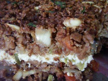 Quibe de forno recheado