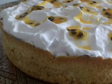 Torta sem erro de maracujá/limão