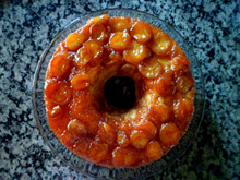 Bolo de banana caramelizado