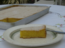 Bolo de milho cremoso