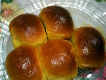 Pãezinhos de cenoura com rapadura