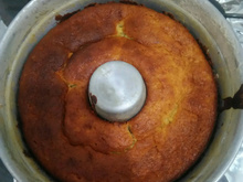 Bolo de banana simples