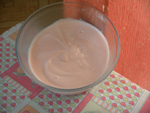 Mousse de goiaba