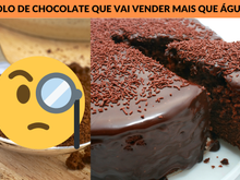 Ingrediente SECRETO deixa o bolo de chocolate ainda mais gostoso: confira a receita e se apaixone!