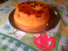 Bolo de fubá cremoso