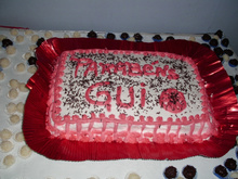 Bolo prático e barato de aniversário