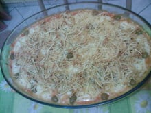 Bolo de batata com requeijão