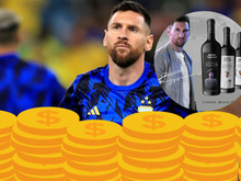 Vinho do Messi: melhor jogador do mundo lança linha da bebidas e o preço vai te ajudar a entender a fortuna do craque