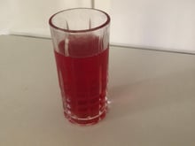 Suco de gelatina refrescante