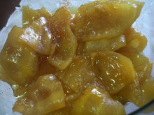 Doce de laranja com rum