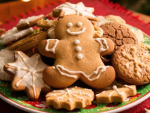 Biscoito de Natal na airfryer