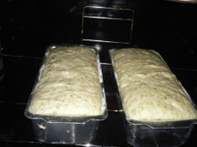 Pão de forma da Claudia