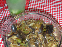 Berinjela com salsão