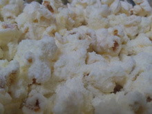 Pipoca de leite em pó