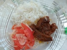 Carne de panela saborosa