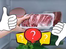 Congelar a carne no dia que vai vencer: truque de gênio ou erro?