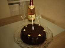 Bolo de chocolate molhadinho