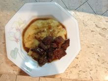 Polenta de micro-ondas