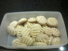 Biscoitos de maizena