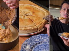 Recheio cremosão de frango do chef (de uma panela só!) para deixar o seu empadão sensacional bem rapidinho