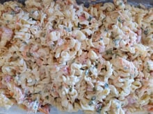 Salada de macarrão fácil e rápida