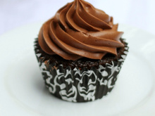 Cupcake de chocolate