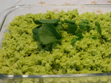 Arroz de alho para churrasco