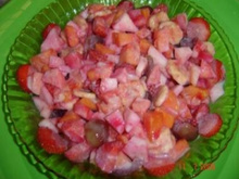 Salada de frutas prática