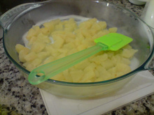 Geladinho de abacaxi da Gaby