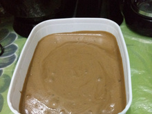 Sorvete de chocolate