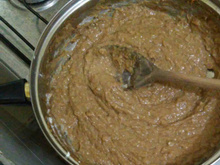 Doce de banana com creme de leite