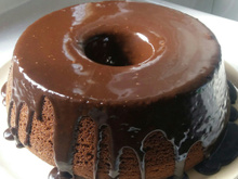 Bolo com coca cola e chocolate