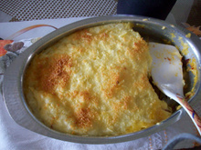 Escondidinho de carne seca