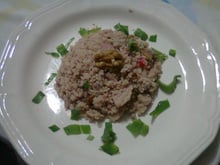 Cuscuz de resto de ceia