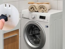 Você deve desligar a máquina de lavar da tomada após o uso?