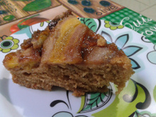 Bolo de banana de dieta