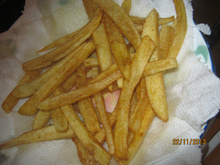 Batatas tipo mc donald's