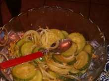 Salada de abobrinha