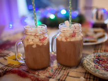 Chocolate quente de pote: presente delicioso